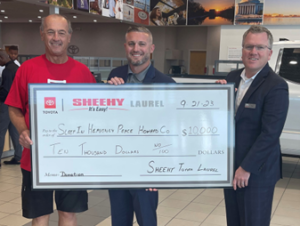 Read more about the article Sheehy Toyota of Laurel Supports Sleep in Heavenly Peace