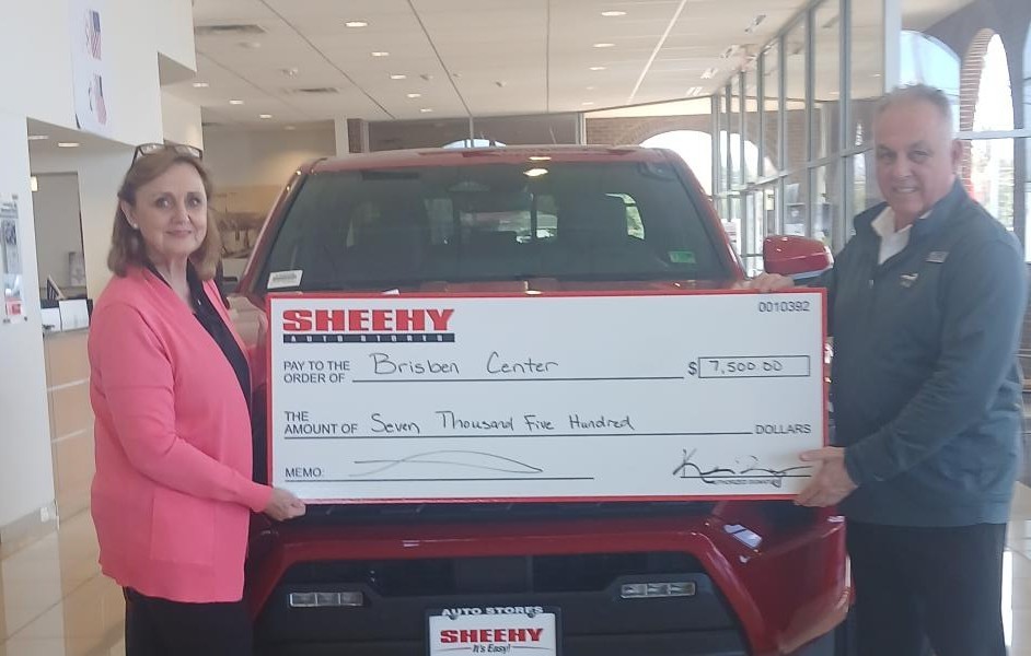 Read more about the article Sheehy Toyota of Fredericksburg Donates $7,500 to the Brisben Center