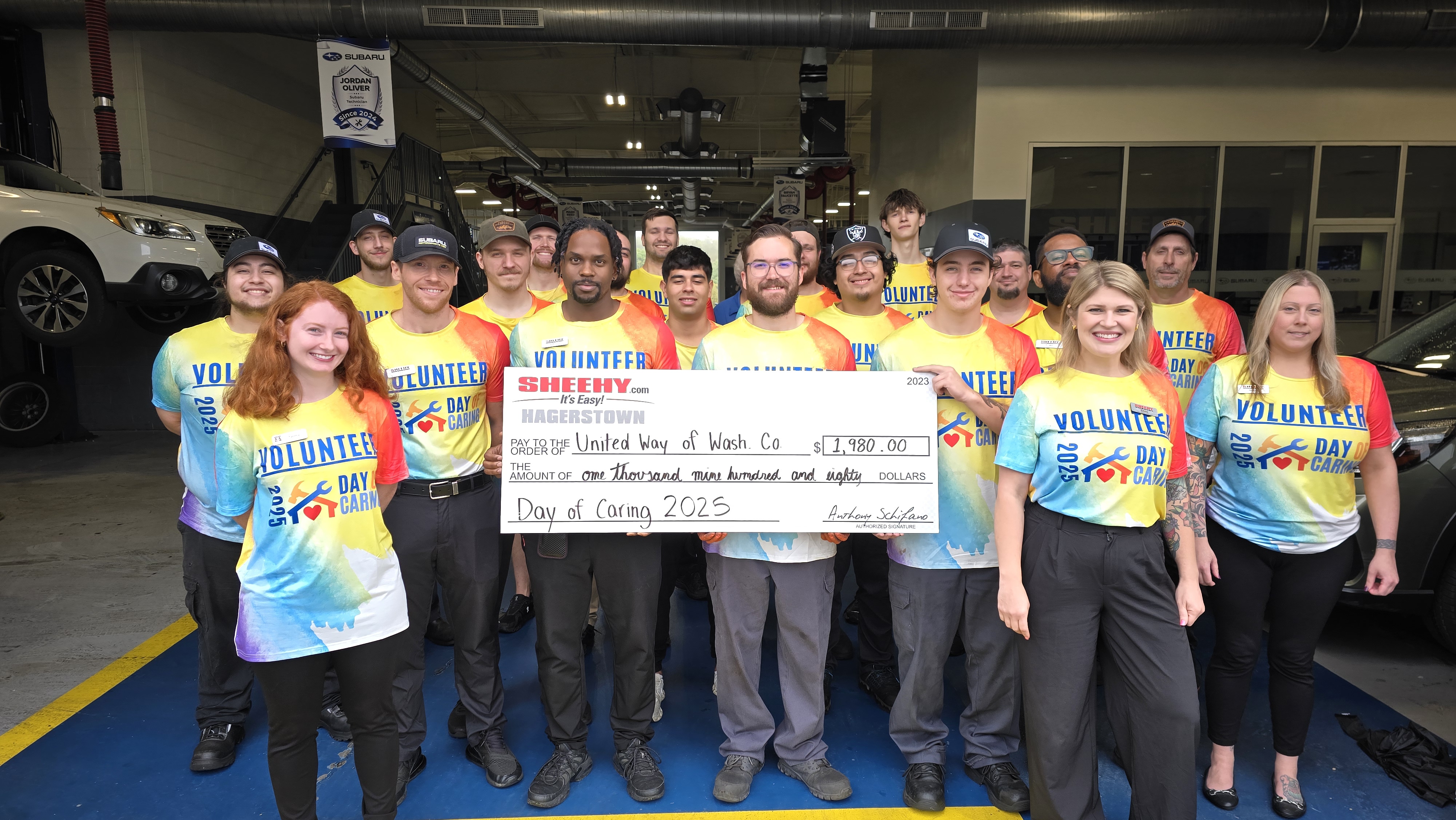 Read more about the article Sheehy Hagerstown Joins United Way’s Day of Caring with Service and Support