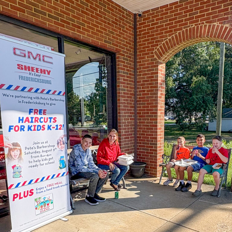 Read more about the article Sharp Start Saturday Brings Confidence, Fresh Cuts, and Full Bellies to Local Students