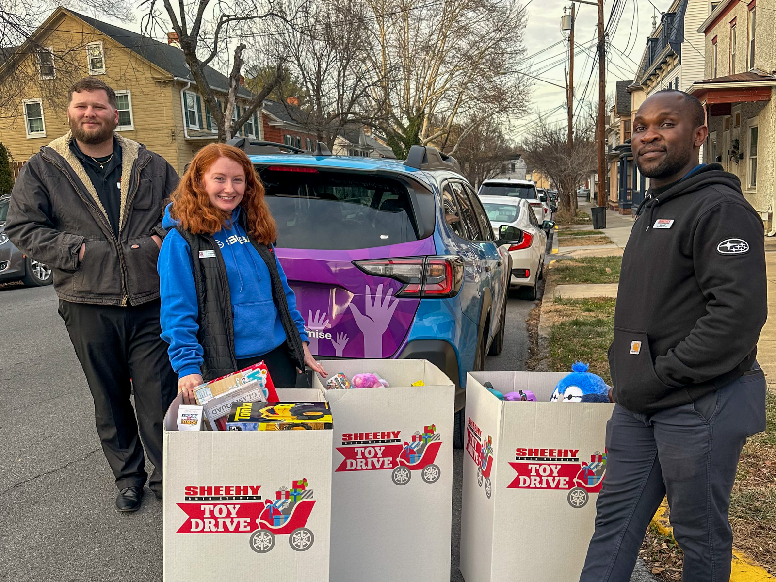 Read more about the article Sharing the Love This Holiday Season at Sheehy Subaru Hagerstown
