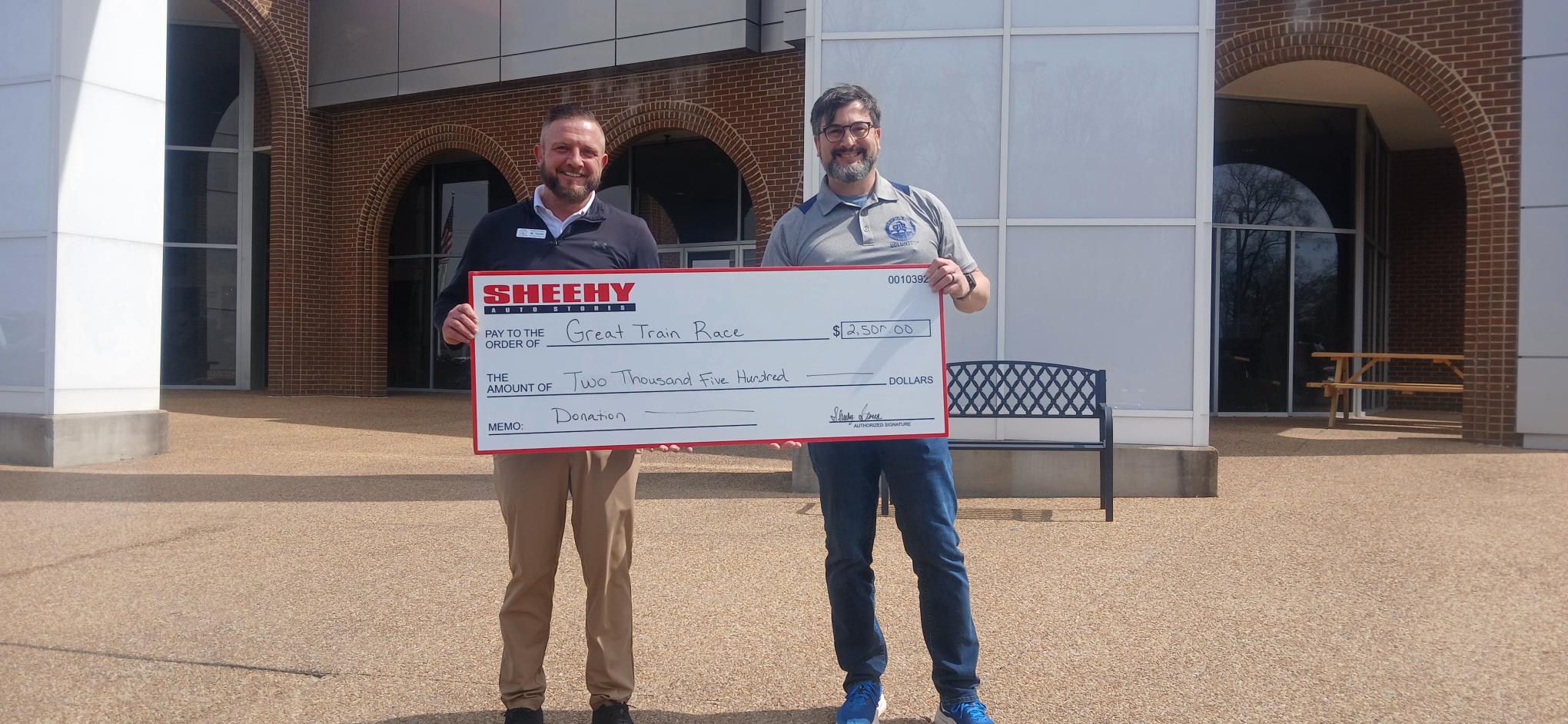 Read more about the article Sheehy Toyota of Fredericksburg Supports Local Families Through The Great Train Race