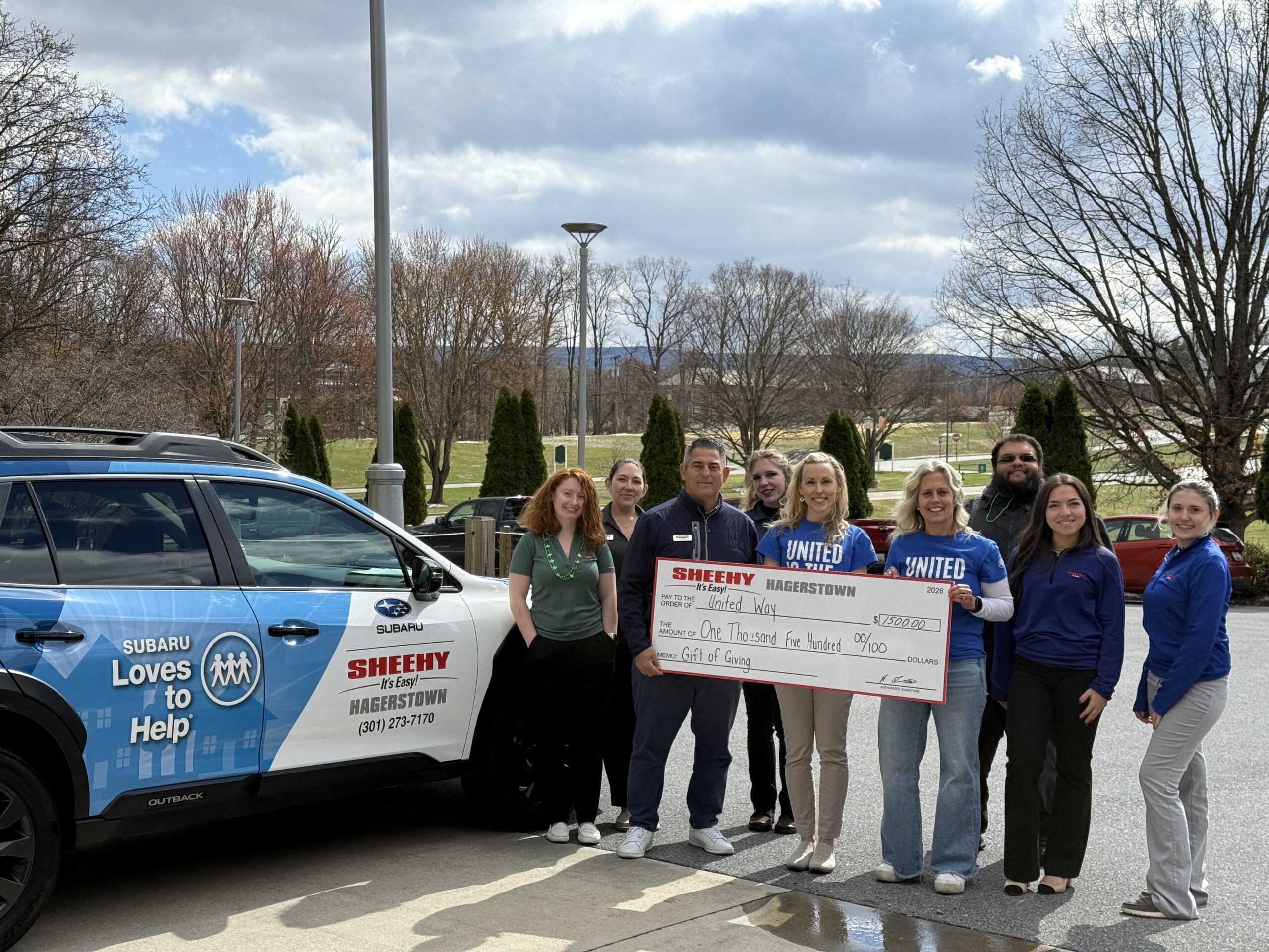 You are currently viewing Sheehy Subaru of Hagerstown Delivers Essential Support to the Local Community