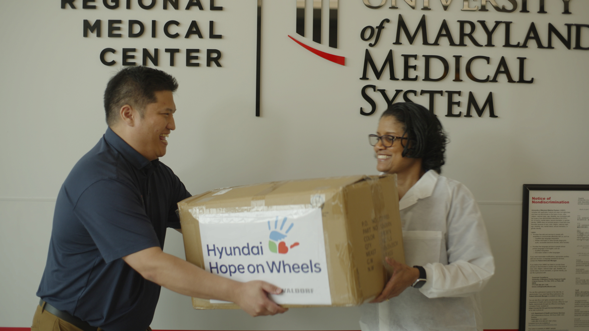 You are currently viewing Sheehy Hyundai of Waldorf Shares Hope with Families at UM Charles Regional